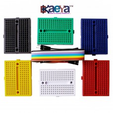 OkaeYa -25 tiepoints Ultra Mini breadboard(6pcs bread board+plate)